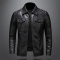 Men'S Leather Jacket | Classic Black Design