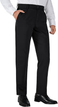 Men'S 4-Way Flex Stretch Slim Fit Dress Pants | Slim Fit Dress Pants for Men, 4-Way Flex Stretch, Wrinkle Resistant, Flat Front Dress Trousers, Business Formal Pants